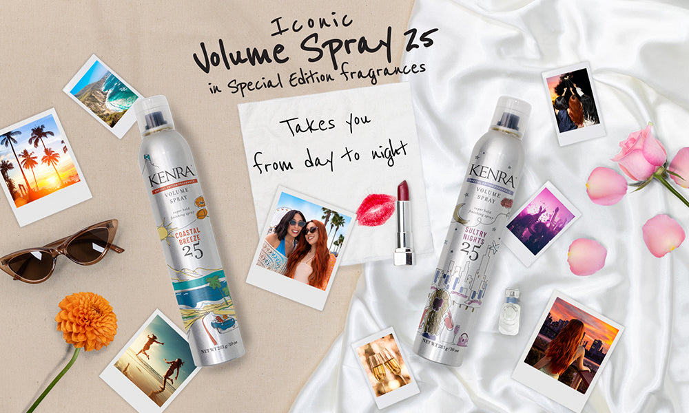 Kenra Volume Spray 25 Special Editions: All-Day Hold Meets Summer