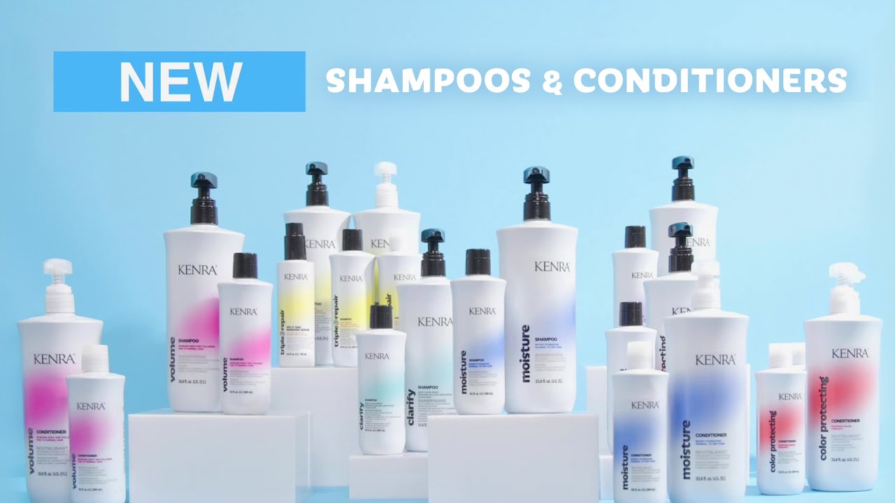 ALL NEW Kenra Shampoos & Conditioners