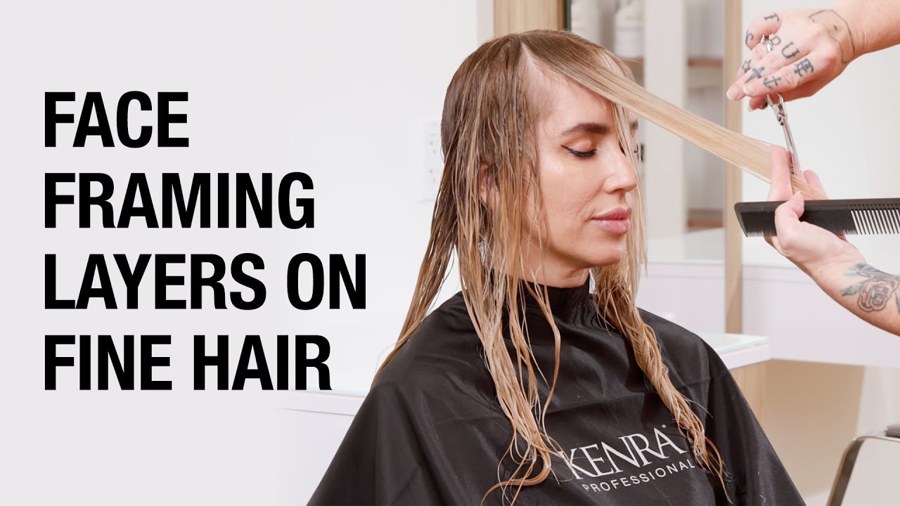 How to Cut Face-Framing Layers | Haircutting Tutorial