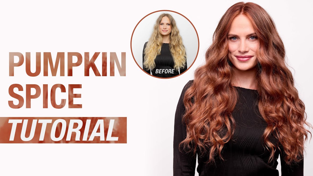 Pumpkin Spice Hair Tutorial