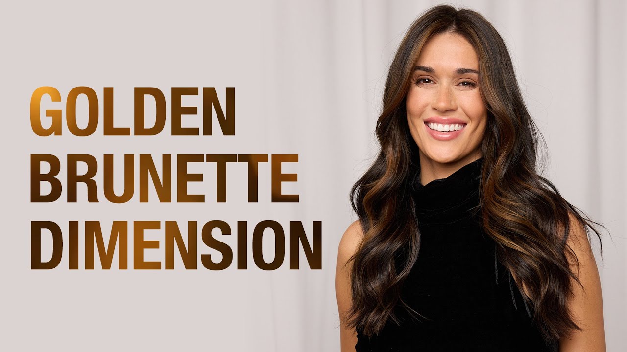 Golden Brunette Hair Tutorial