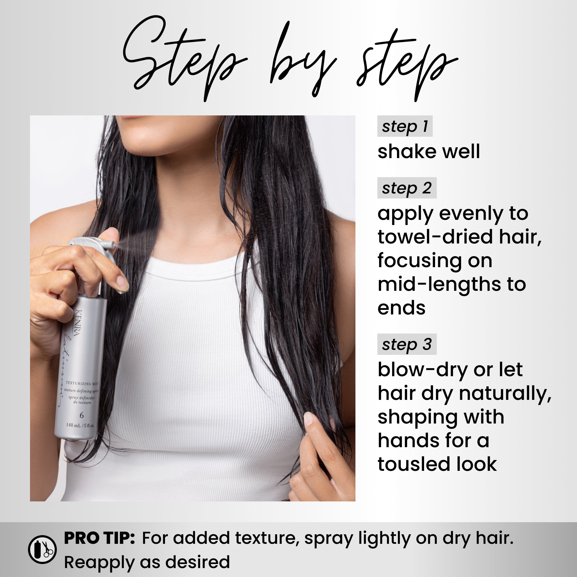Texturizing Mist 6 – Texture Spray | Kenra Professional