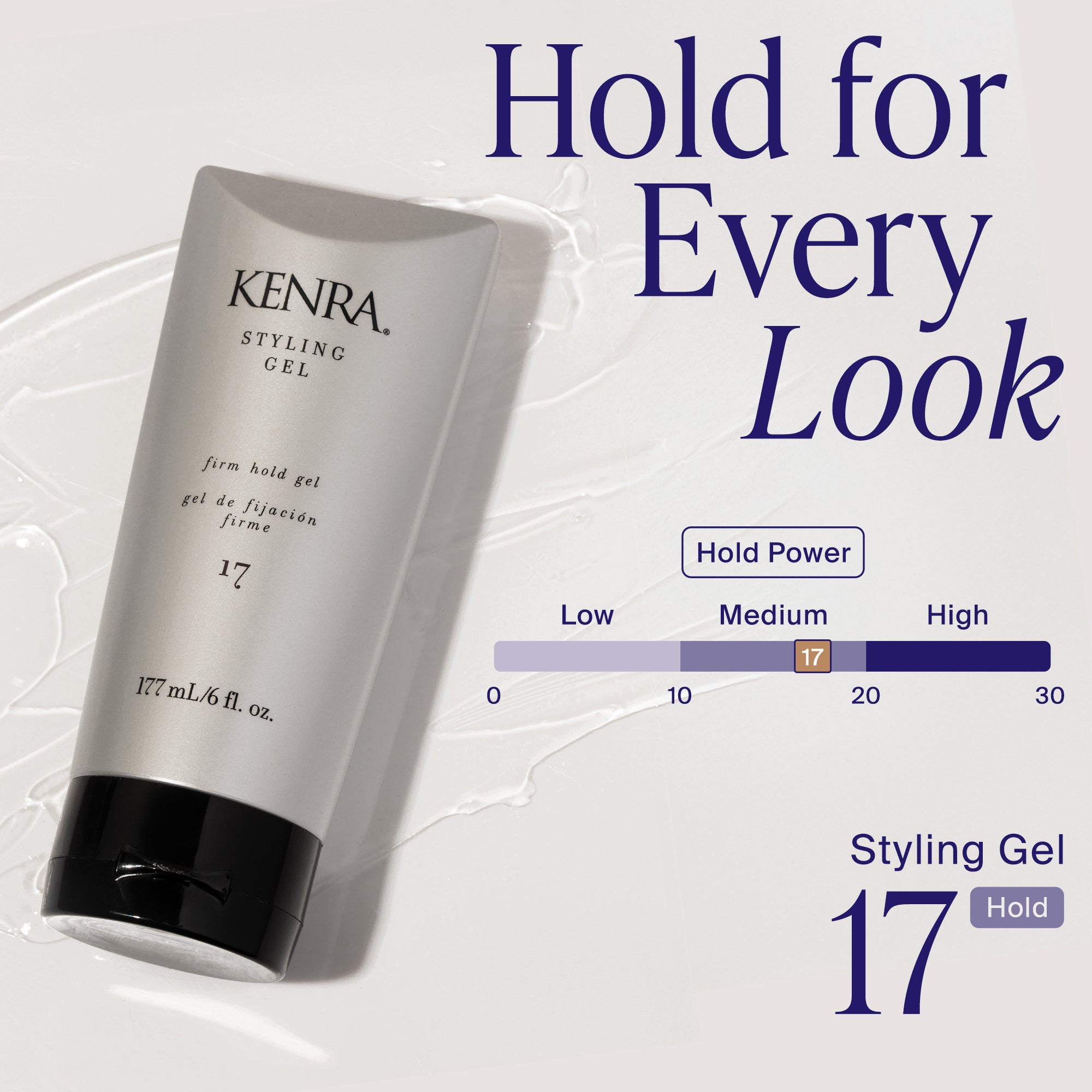 Styling Gel 17 – Firm Hold Gel | Kenra Professional