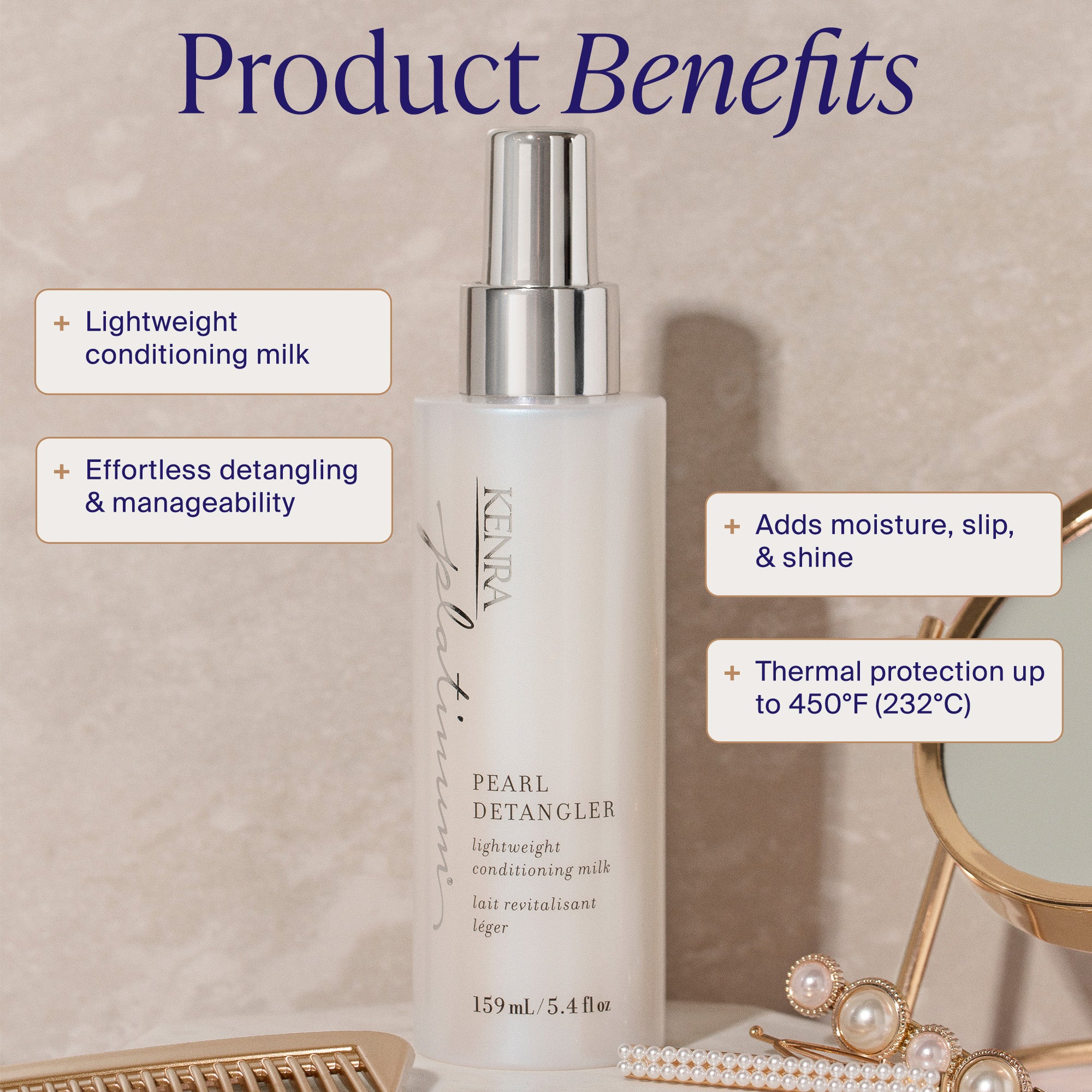 Pearl Detangler – Conditioning Milk | Kenra Professional
