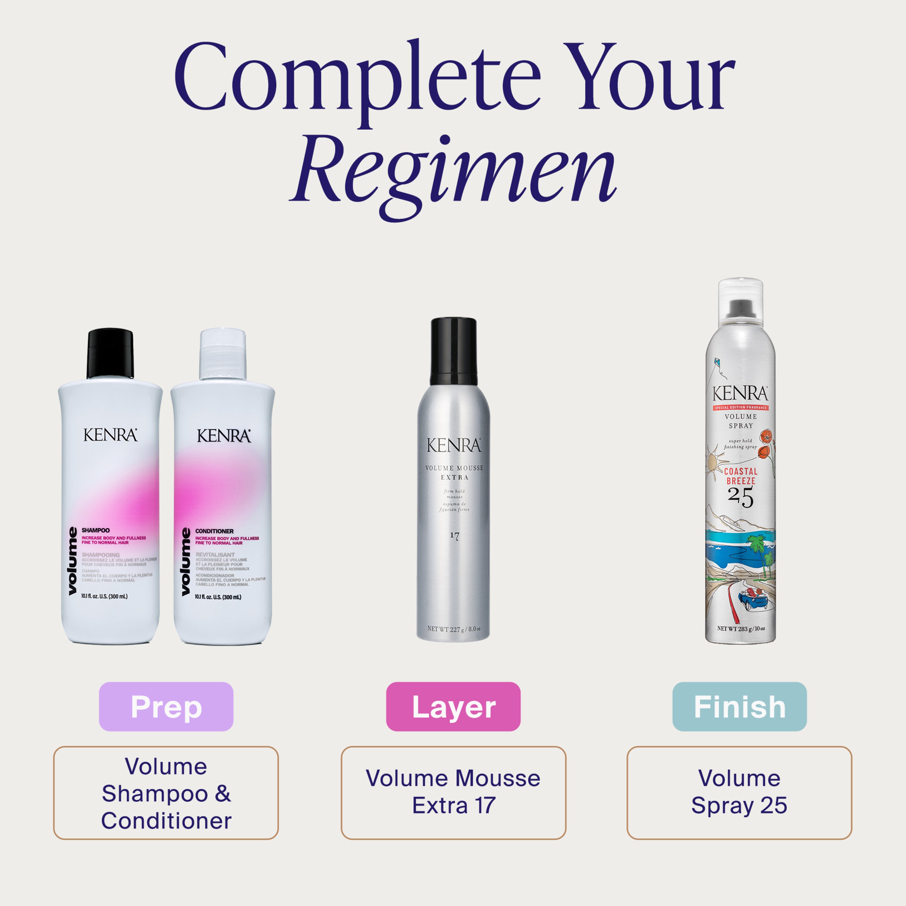 Volume Spray 25 Coastal Breeze | Kenra Professional