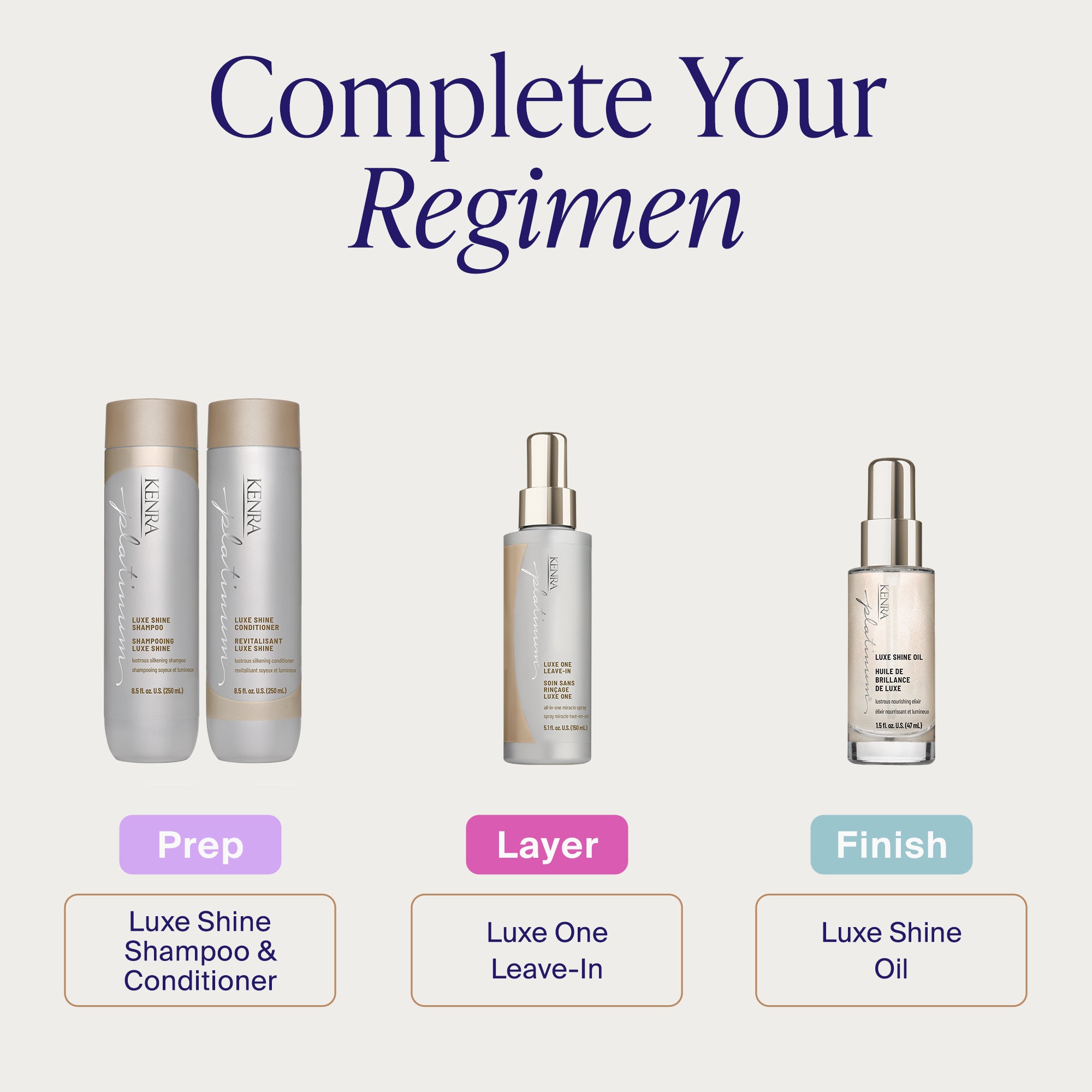 Luxe Shine Oil – Nourishing Elixir | Kenra Professional
