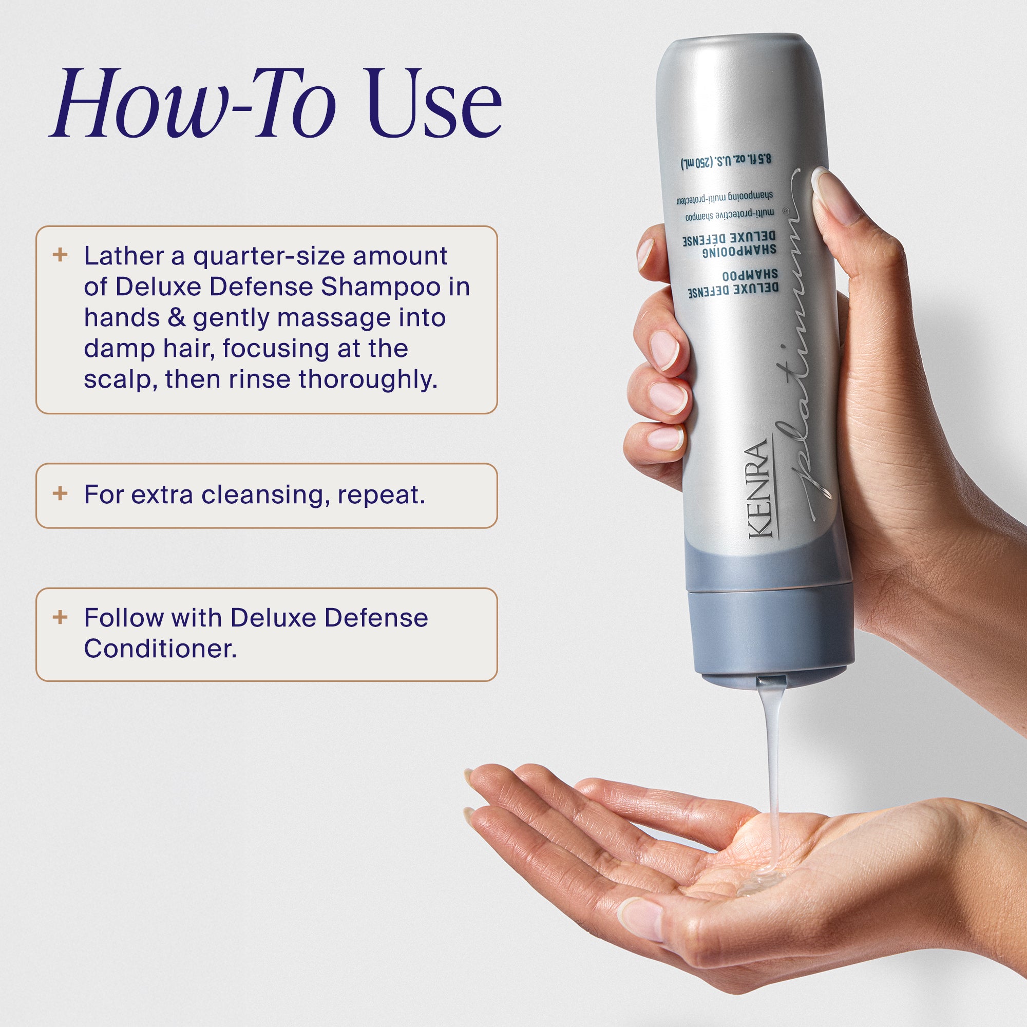 Deluxe Defense Shampoo | Kenra Professional