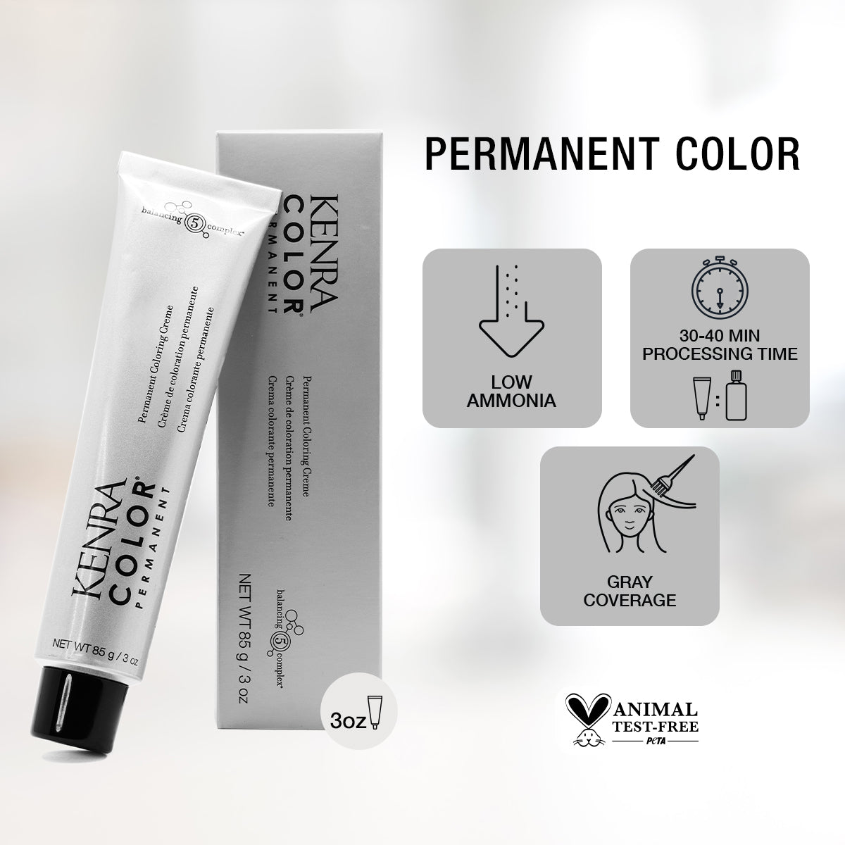 7GV+ Monochrome – Permanent Hair Color | Kenra Professional