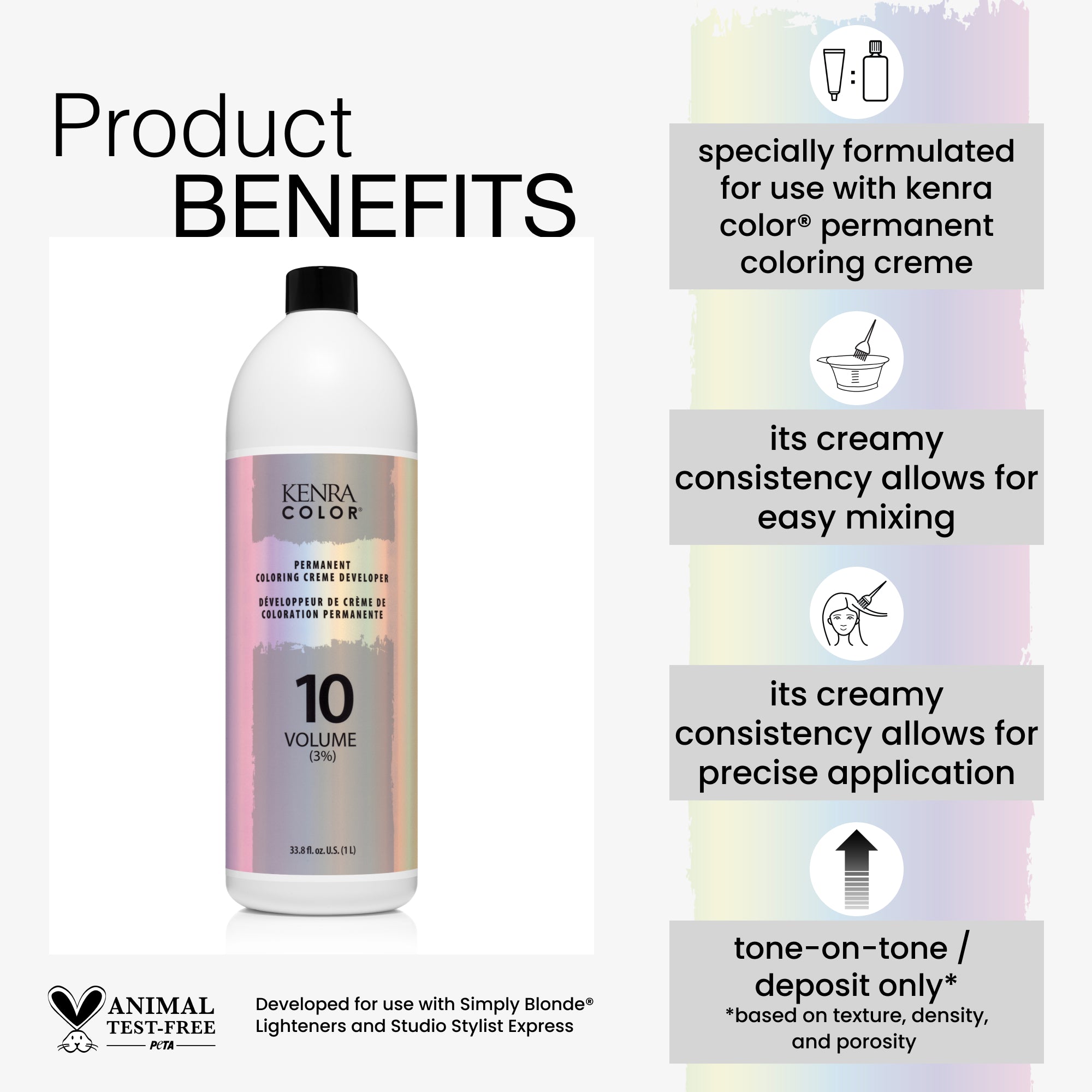 Permanent Developer 10 Volume | Kenra Professional
