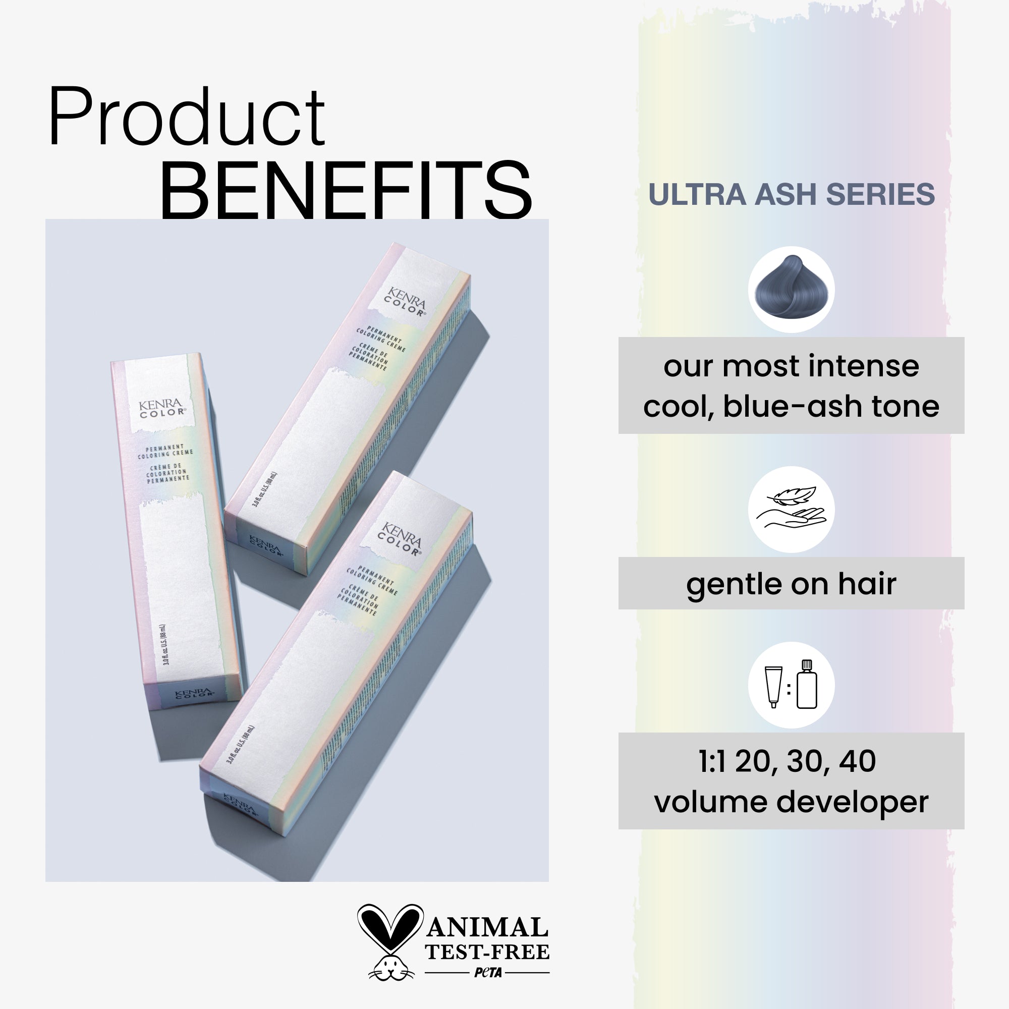 9UA Ultra Ash – Permanent Hair Color | Kenra Professional