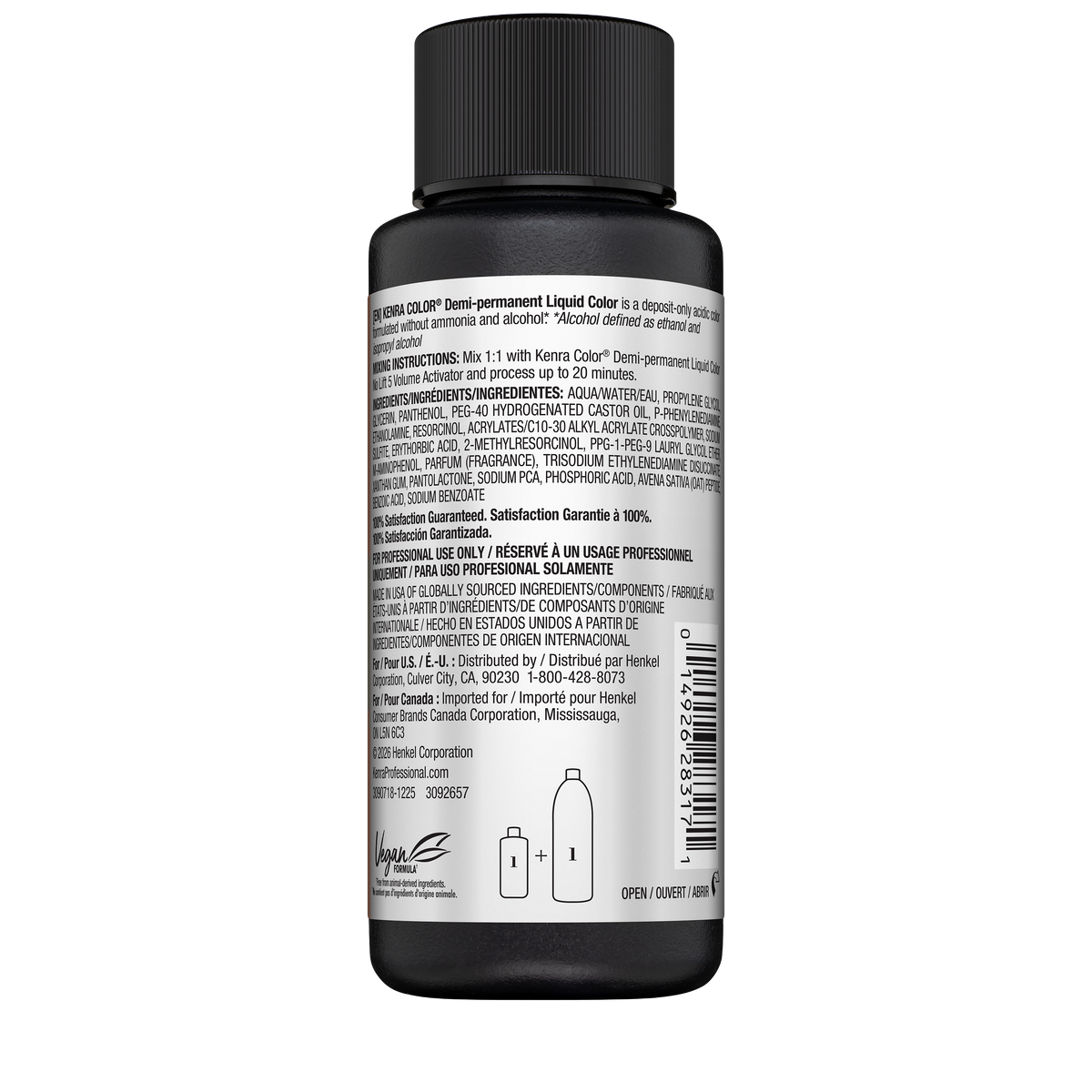Kenra Color Demi-Permanent Liquid Color 4N