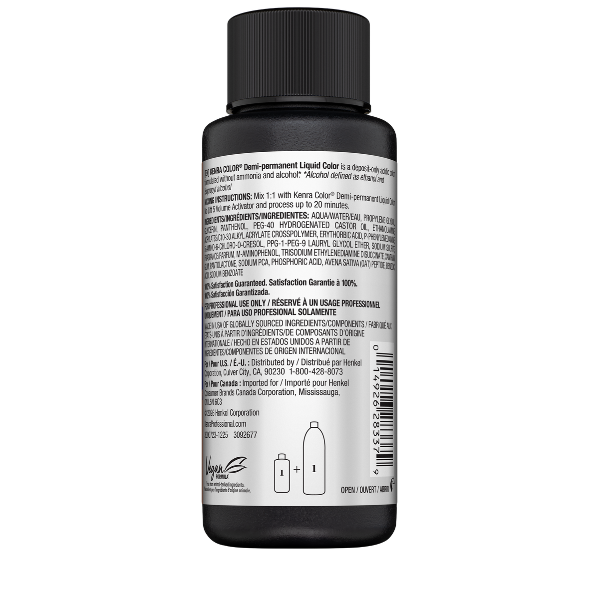 Kenra Color Demi-Permanent Liquid Color 5V