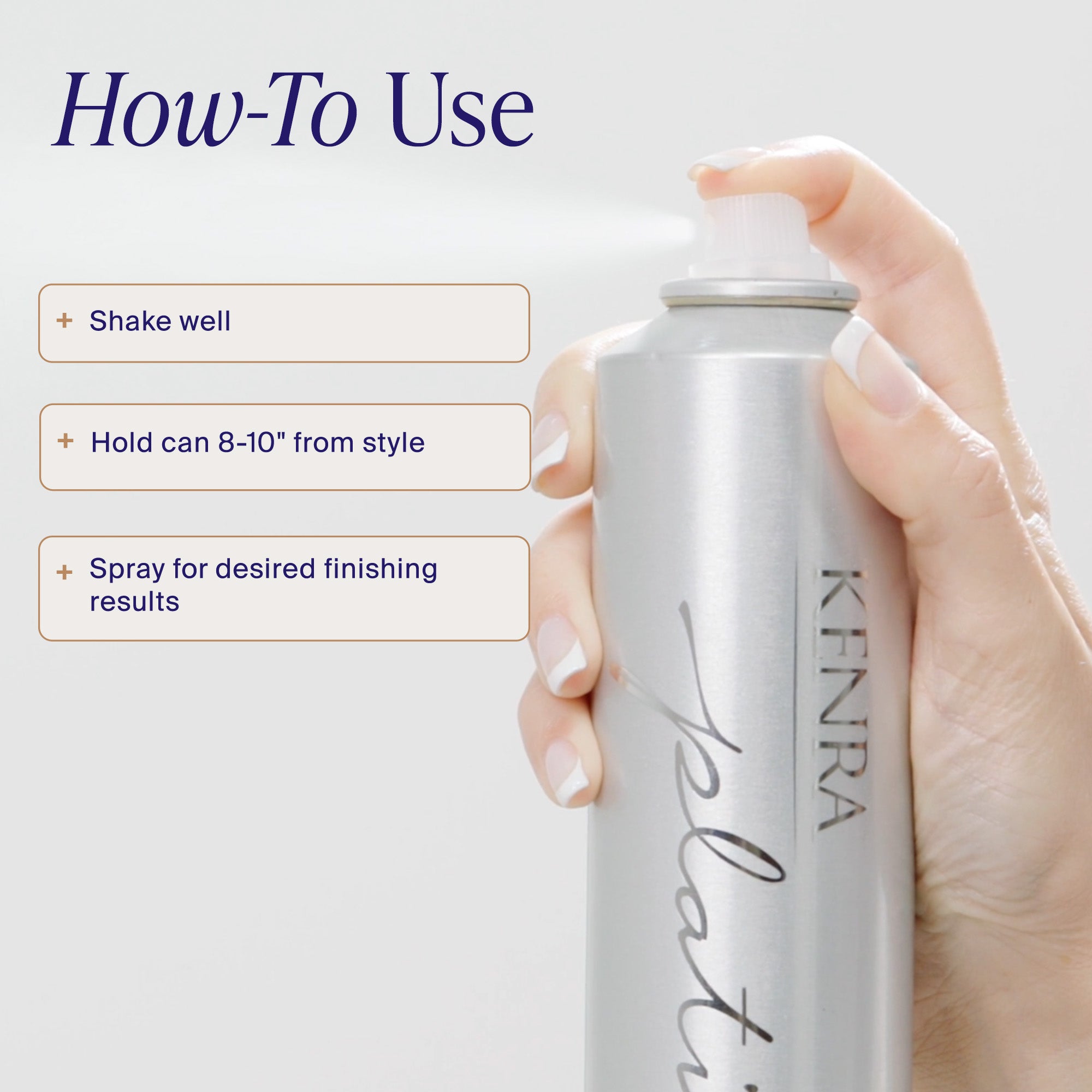 Working Spray 14 – Hold Hairspray | Kenra Professional