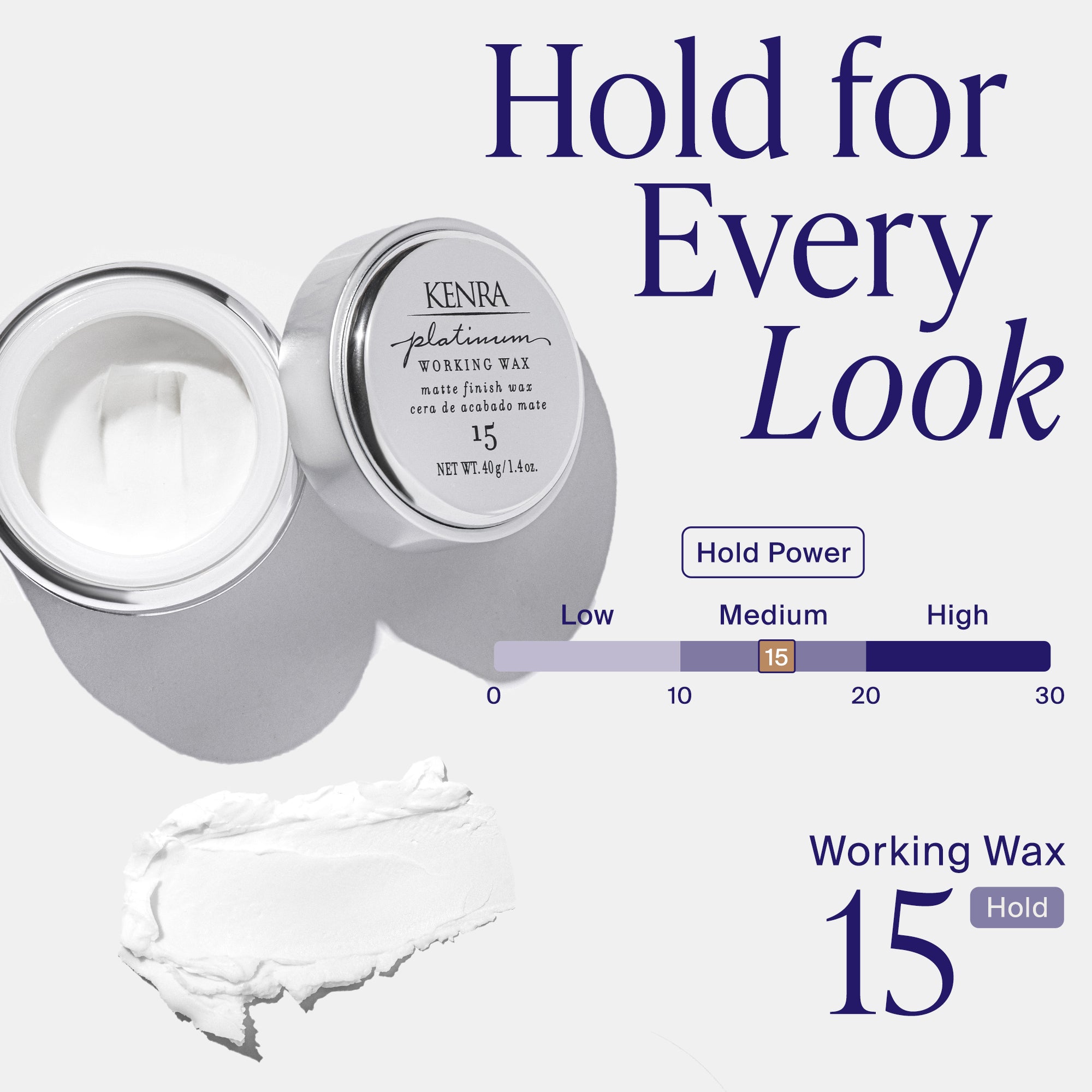 Working Wax 15 – Pomade | Kenra Professional
