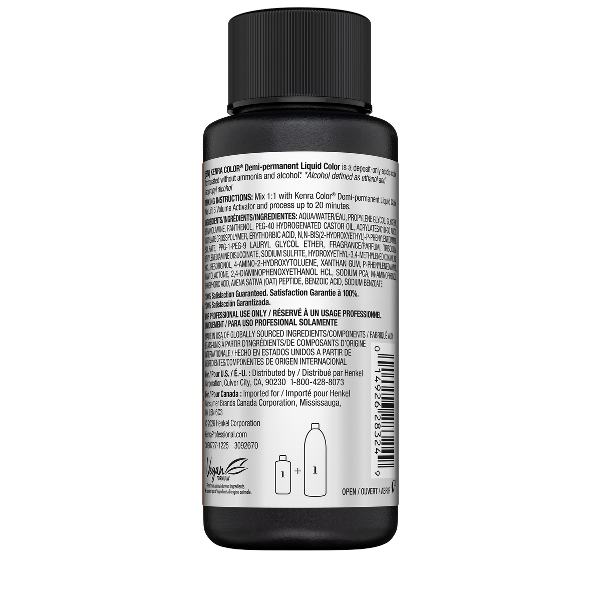 Kenra Color Demi-Permanent Liquid Color 7A
