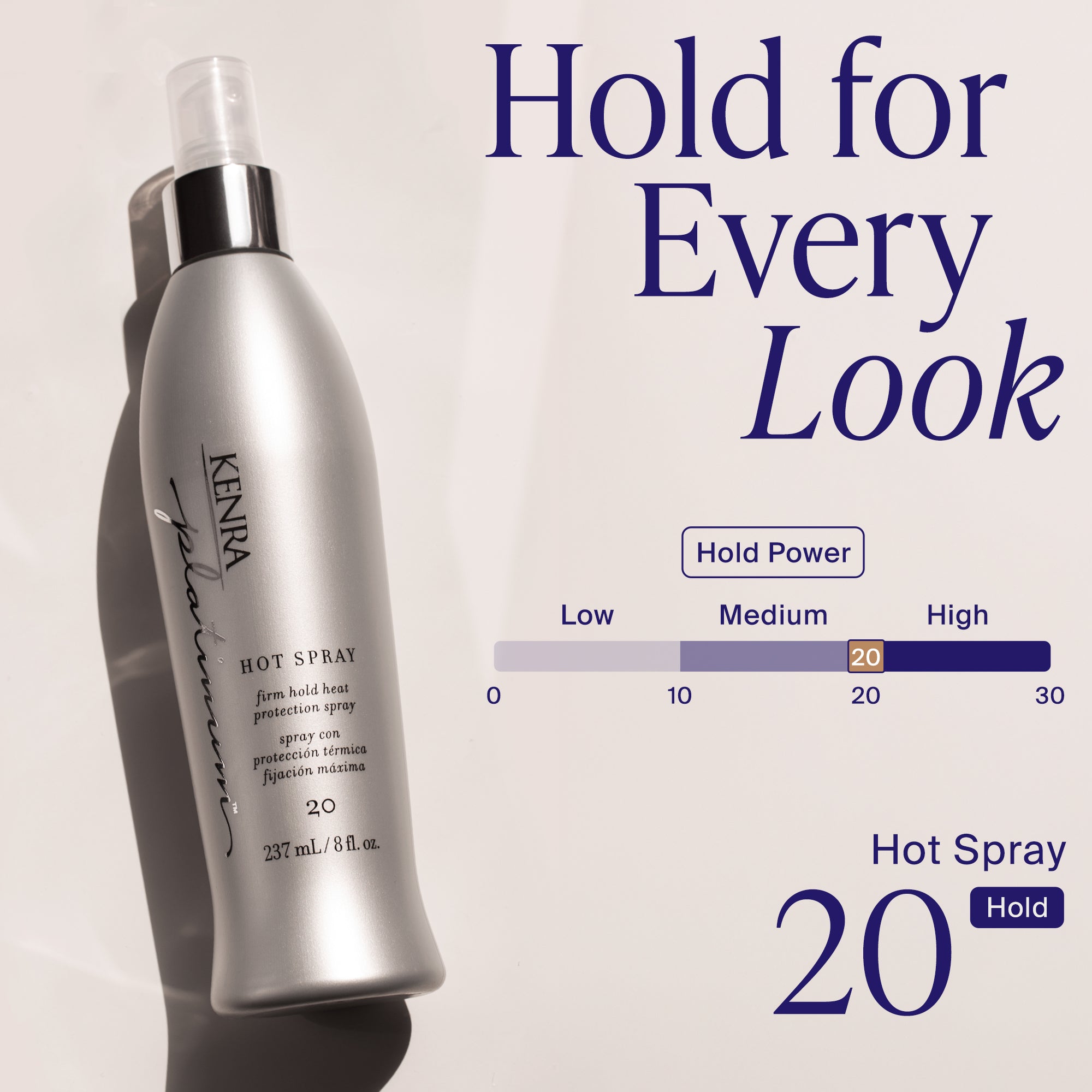 Hot Spray 20 – Heat Protection Spray | Kenra Professional