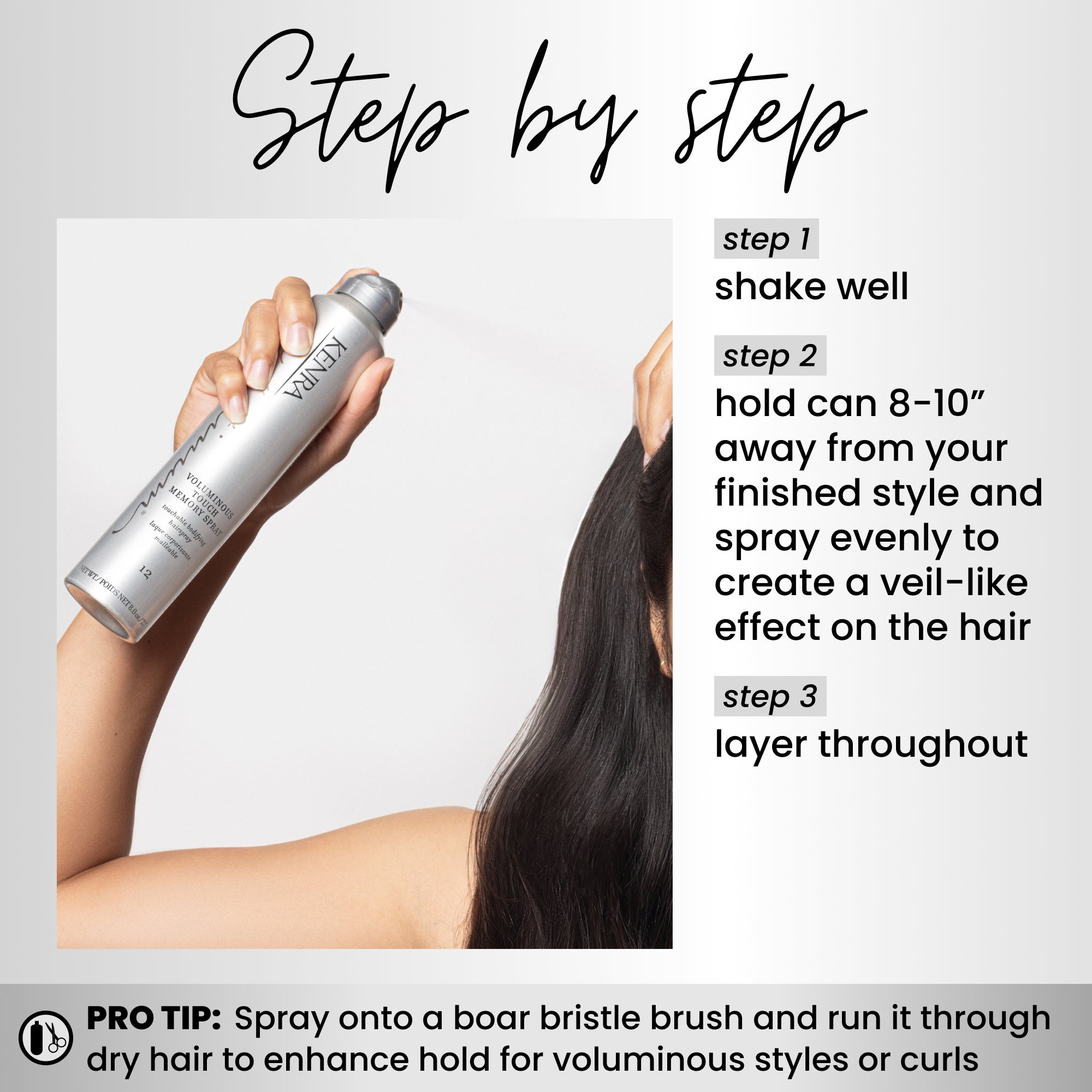 Voluminous Touch Memory Spray 12 | Kenra Professional
