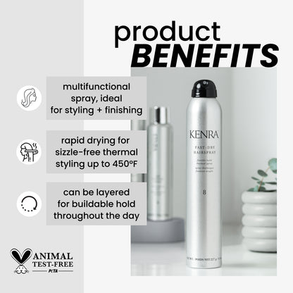 Fast-dry Hairspray 8