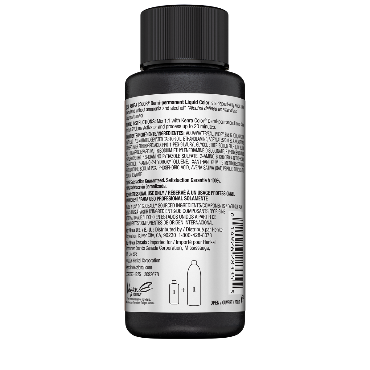 Kenra Color Demi-Permanent Liquid Color 8C