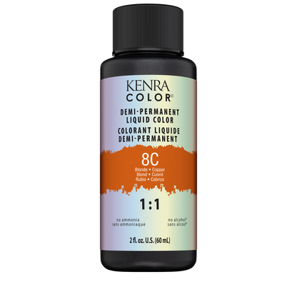 Kenra Color Demi-Permanent Liquid Color 8C