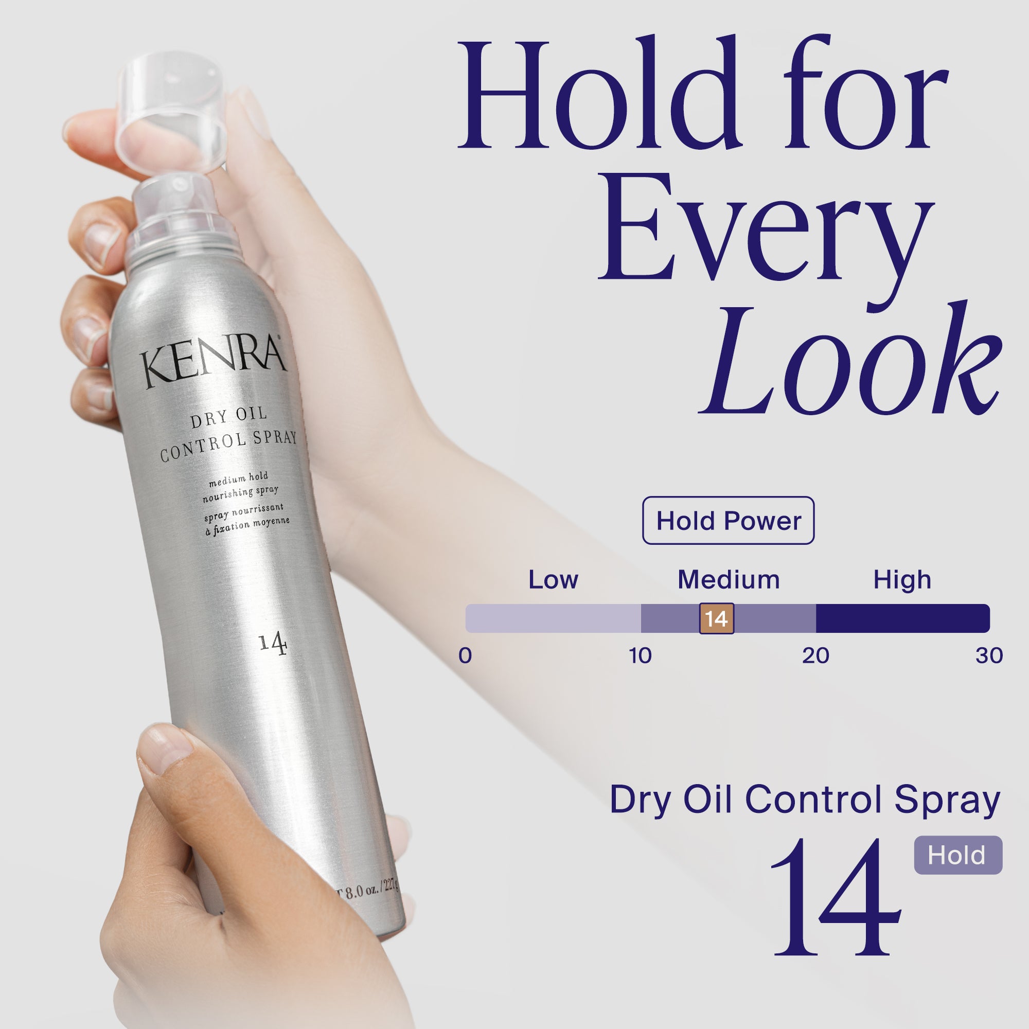 Dry Oil Control Spray 14 – Hairspray | Kenra Professional