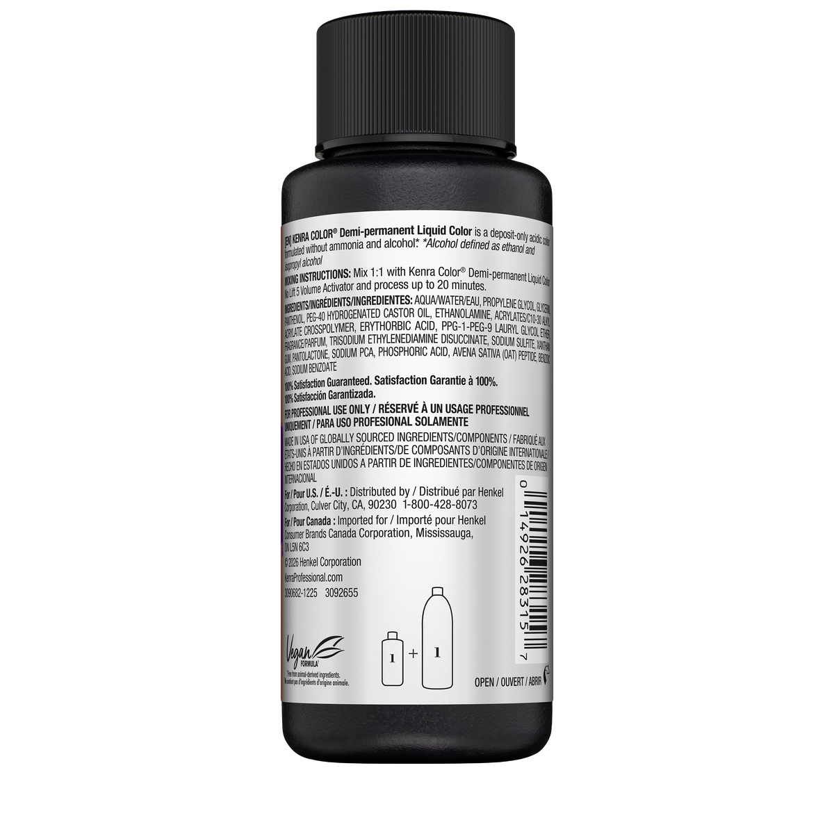 Kenra Color Demi-Permanent Liquid Color Clear