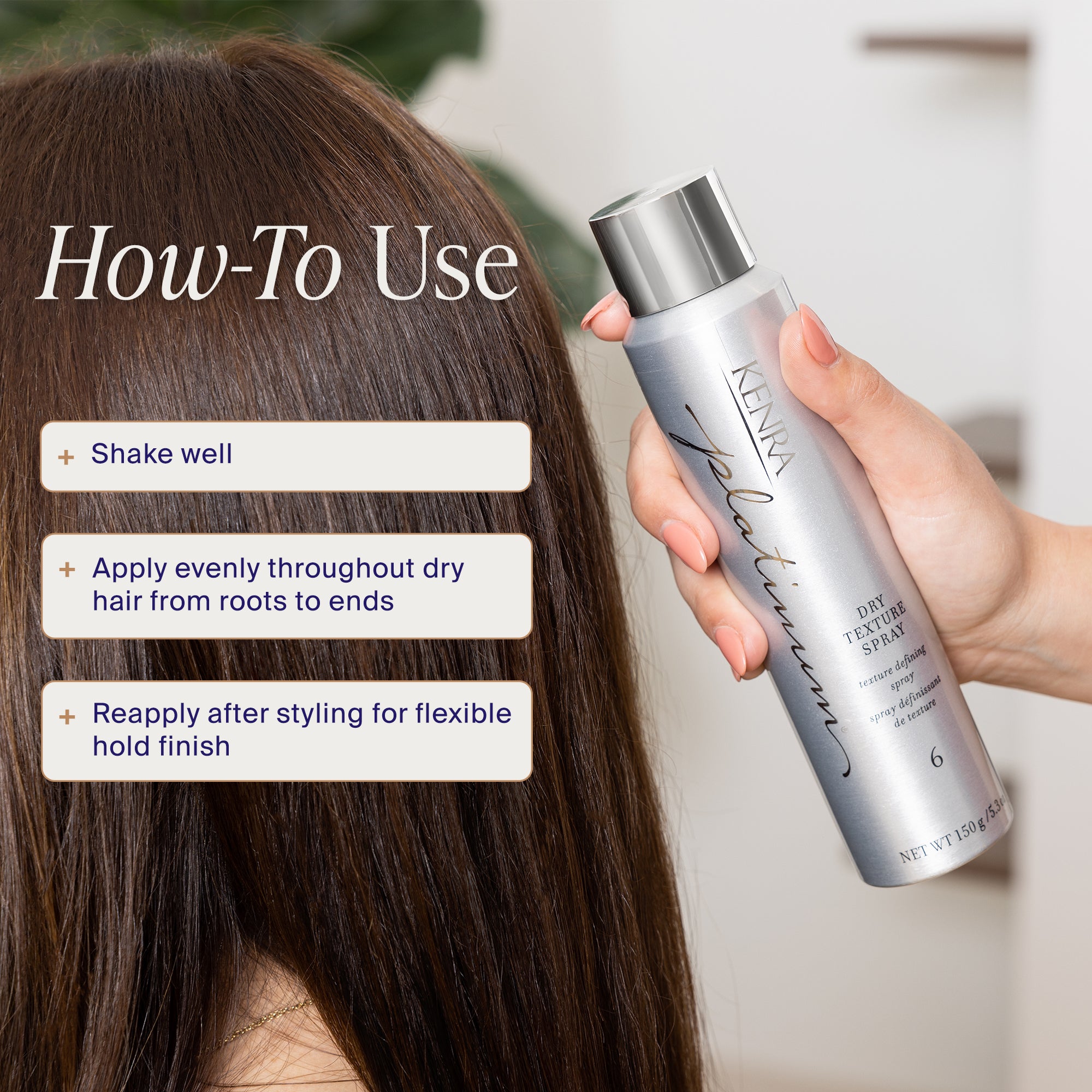 Dry Texture Spray 6 – Defining Spray | Kenra Professional