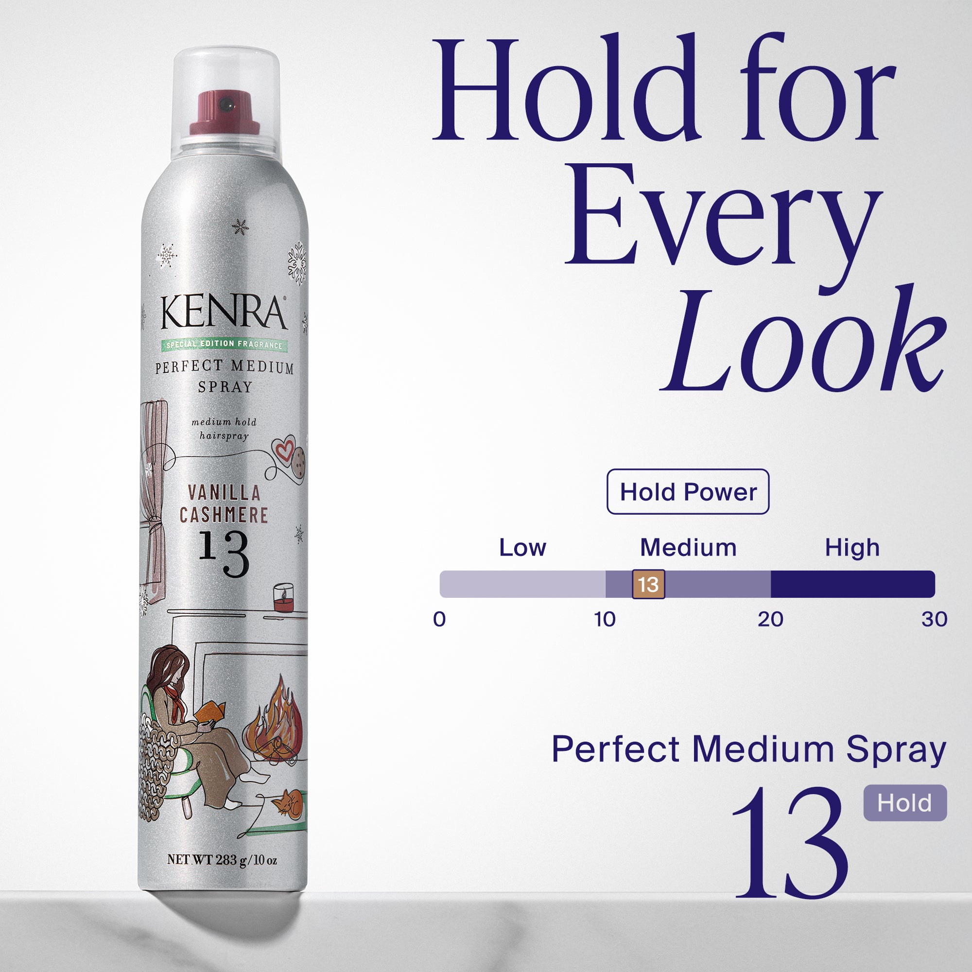 Perfect Medium Spray 13 Vanilla Cashmere – Kenra Professional