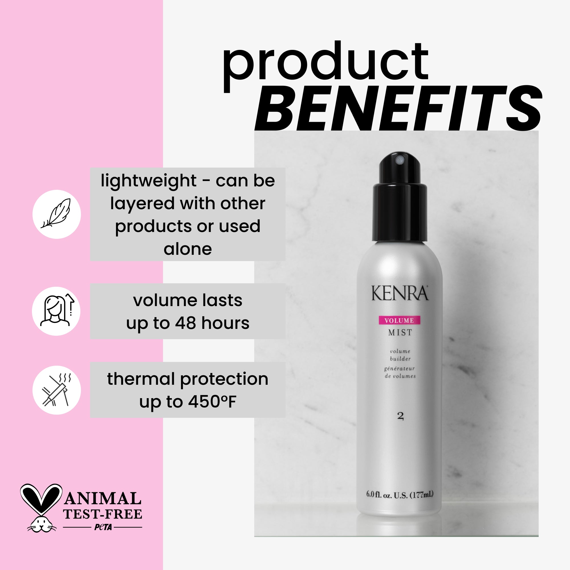 Volume Mist 2 – Styling Product | Kenra Professional