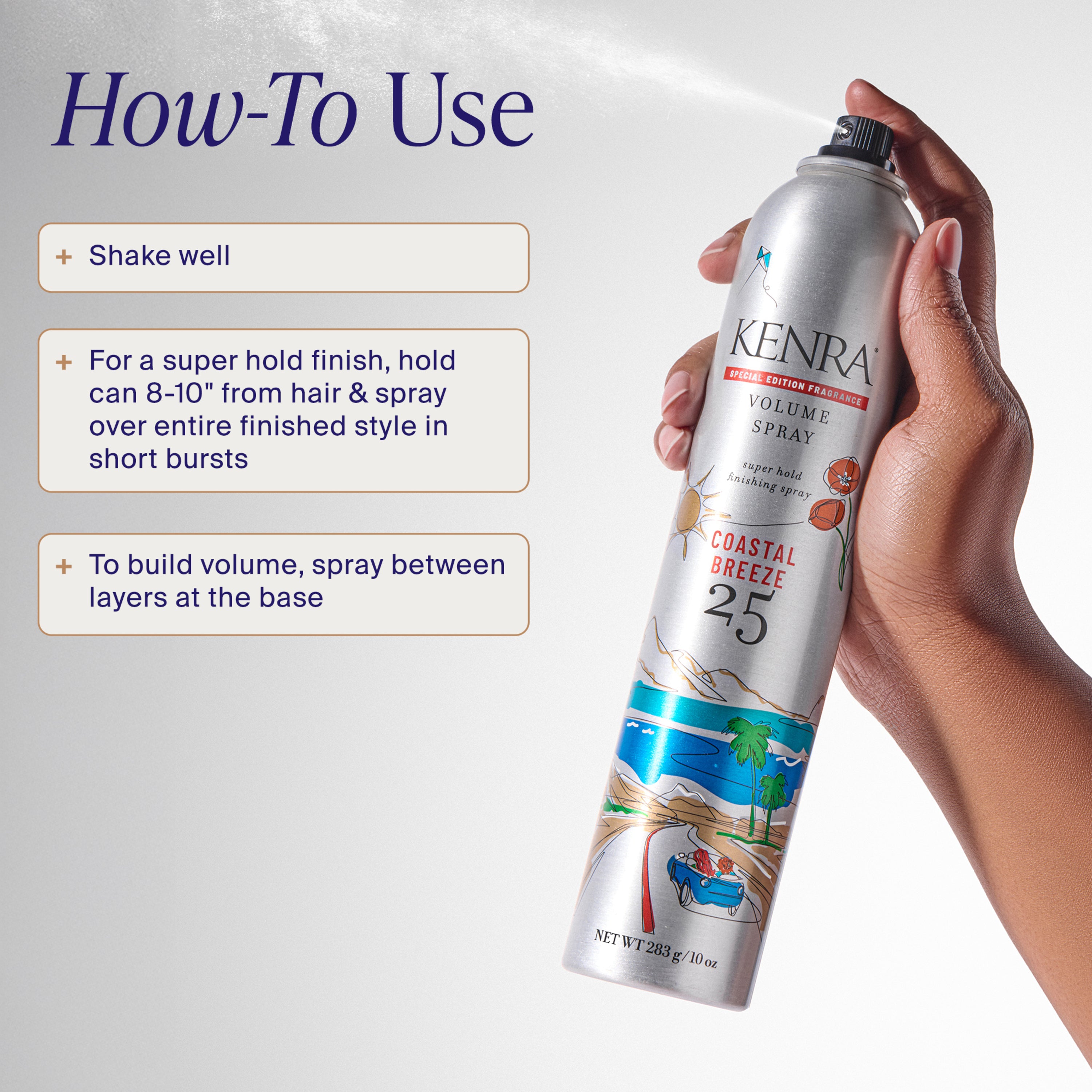 Volume Spray 25 Coastal Breeze | Kenra Professional