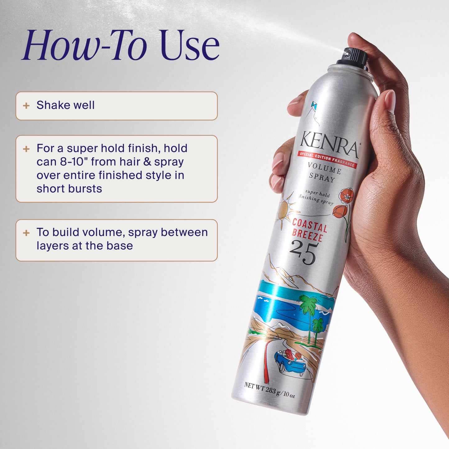 Volume Spray 25 Coastal Breeze