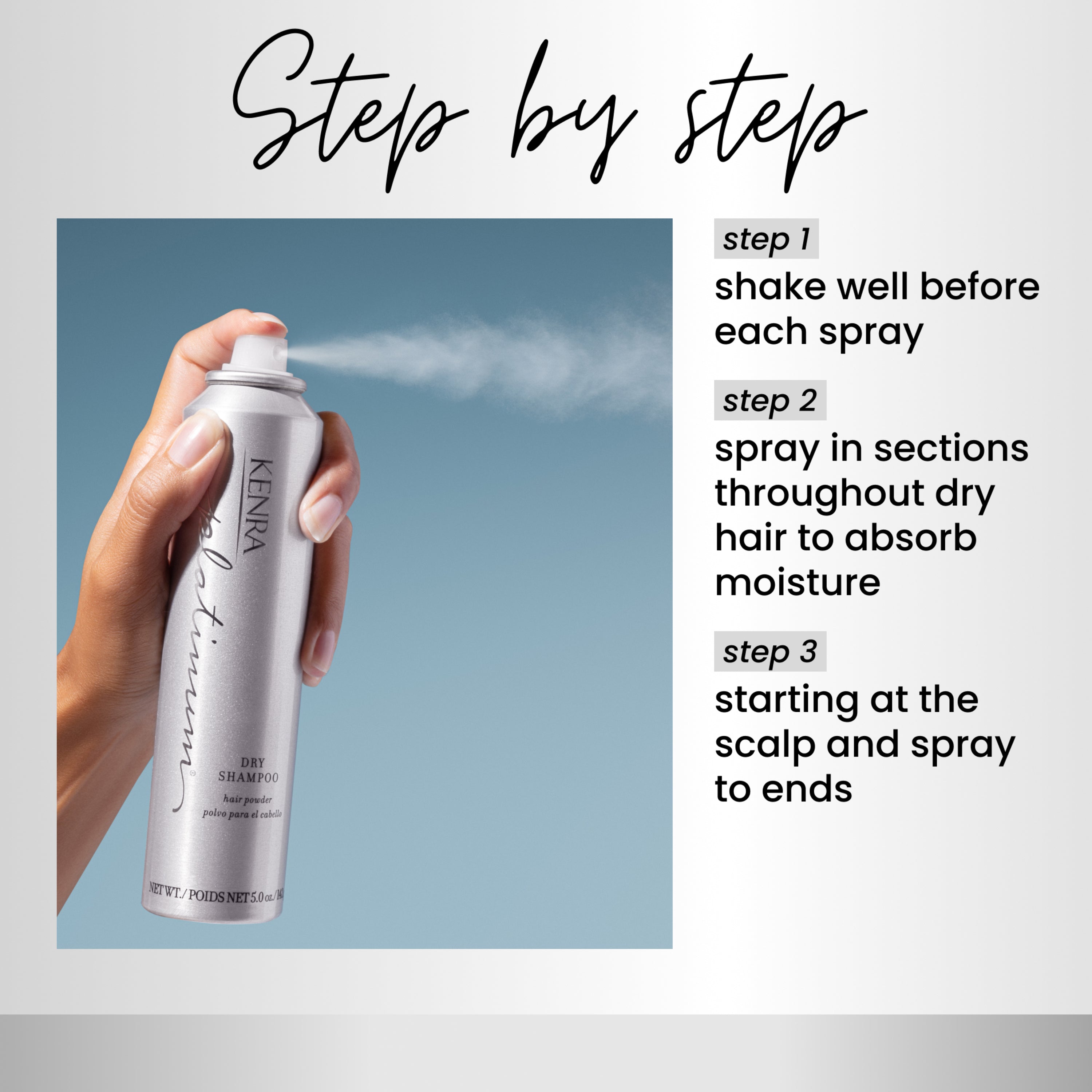 Dry Shampoo – Hair Powder | Kenra Professional