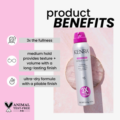 Volumizing Spray Clay 15