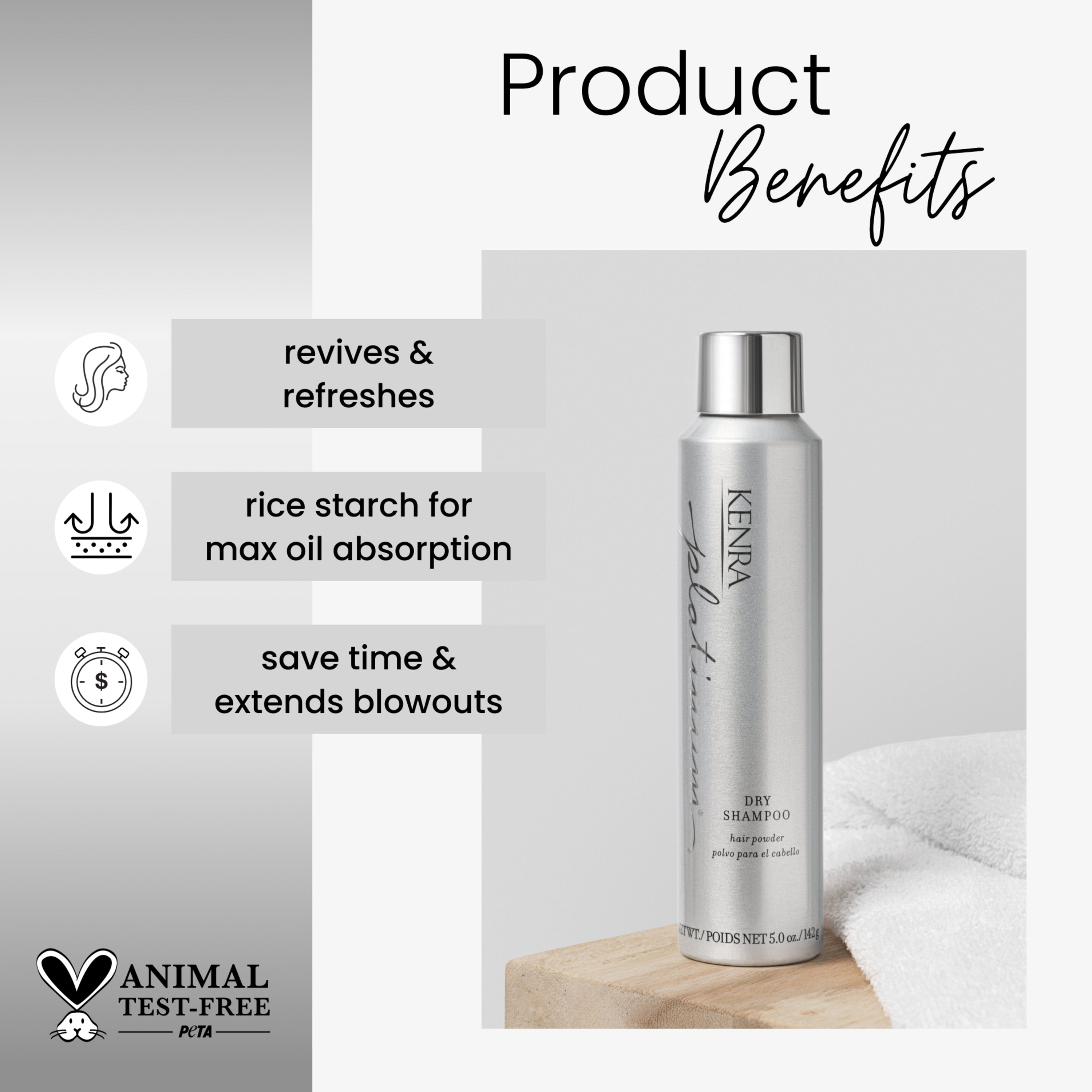 Dry Shampoo – Hair Powder | Kenra Professional