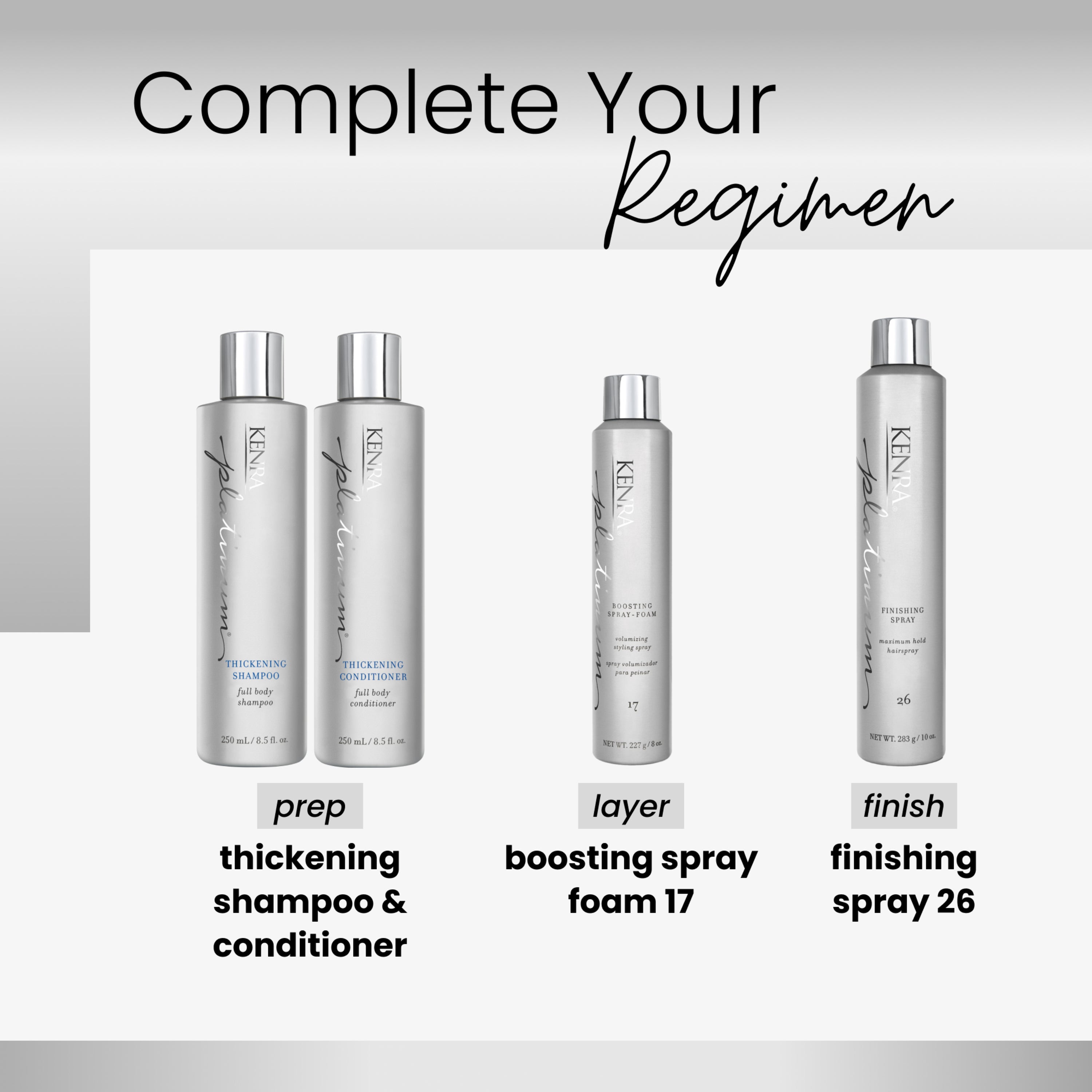 Boosting Spray-Foam 17 – Styling Spray | Kenra Professional