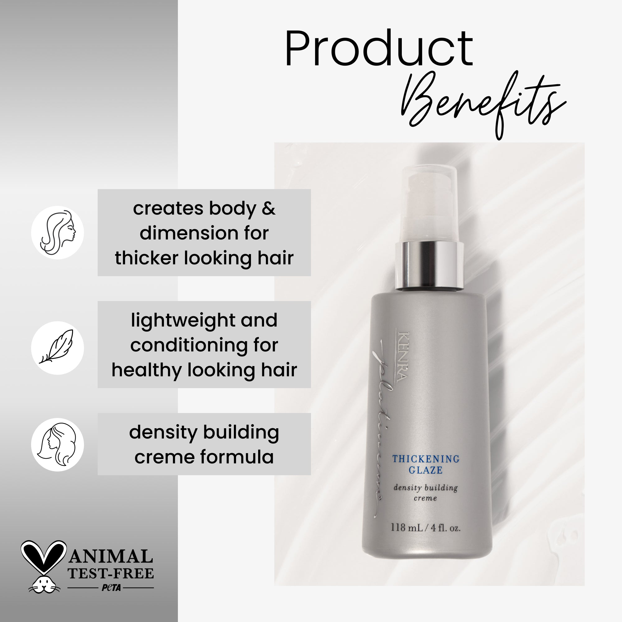 Thickening Glaze – Styling Product | Kenra Professional