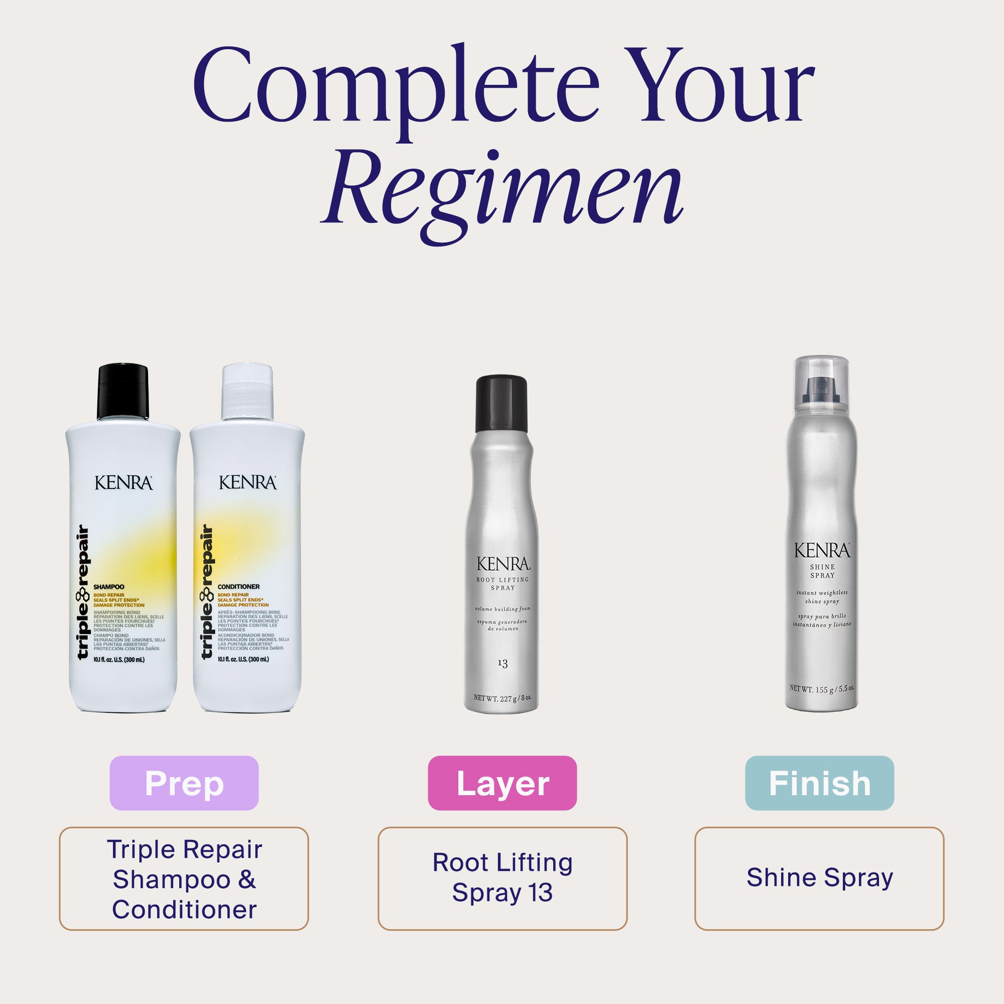 Triple Repair Conditioner – Shampoo | Kenra Professional