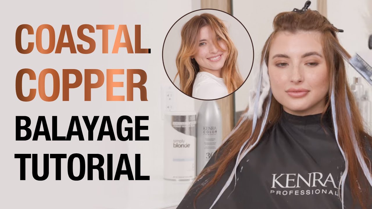 Coastal Copper Hair Color Trend | Beachy Cowgirl Copper Highlighting Tutorial