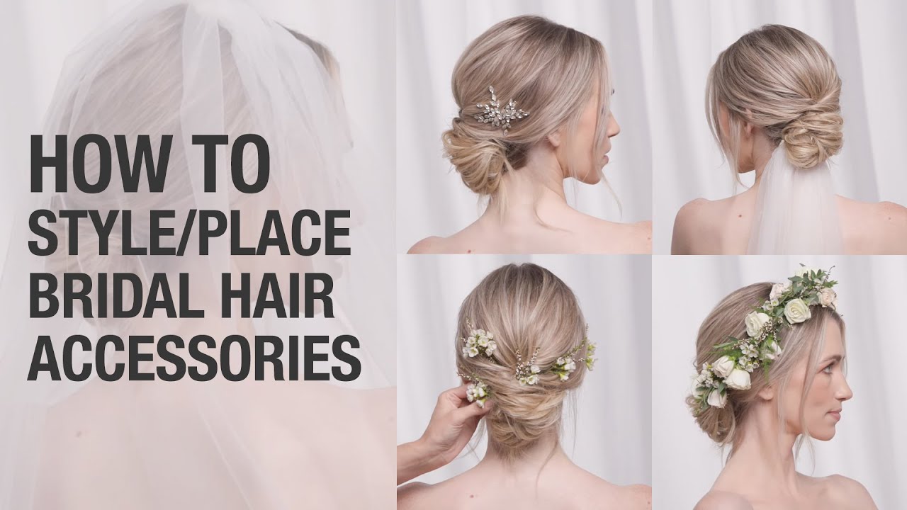 Pro Tips for Placing Hair Accessories Into Bridal Styles and Updos