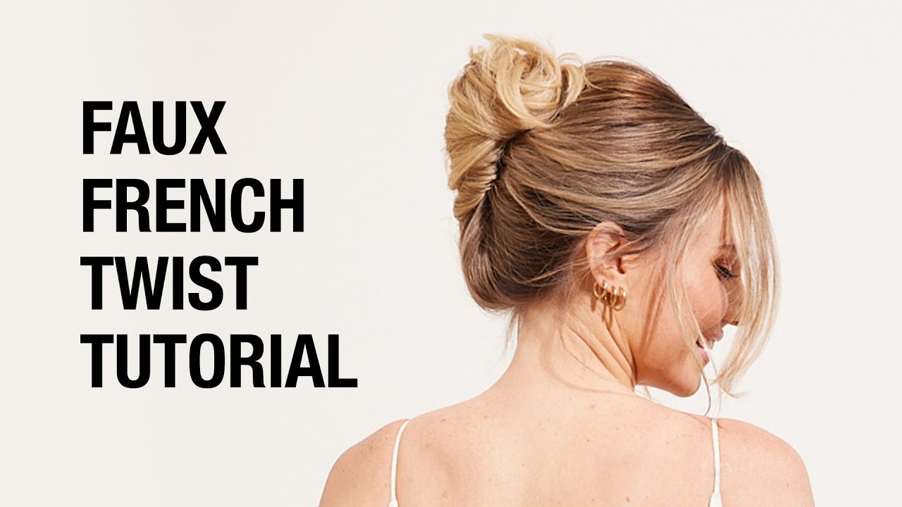 How to Create a Faux French Twist Hairstyle