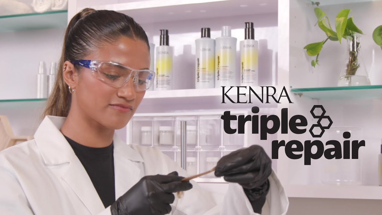 Kenra Triple Repair Hair Care | The Science Behind The System