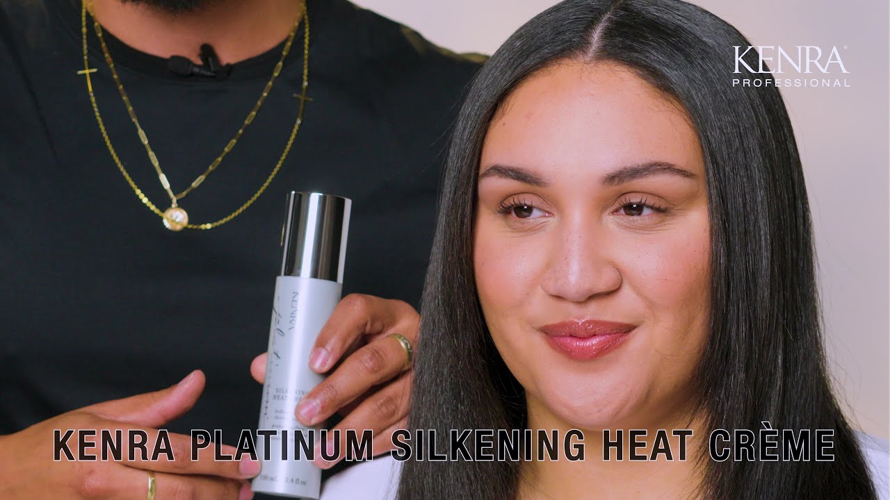 Kenra platinum silkening heat creme