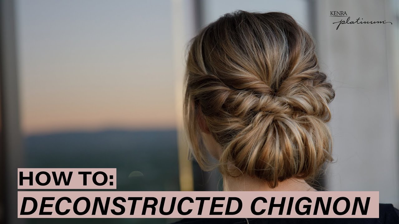 HOW TO: Deconstructed Chignon