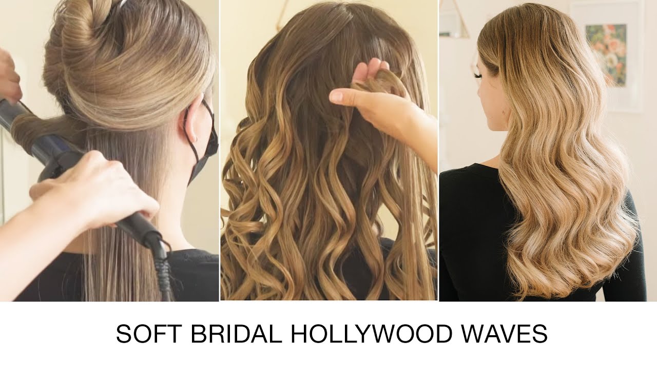 How to Create Soft Bridal Waves | Red Carpet Hair Styling Tutorial