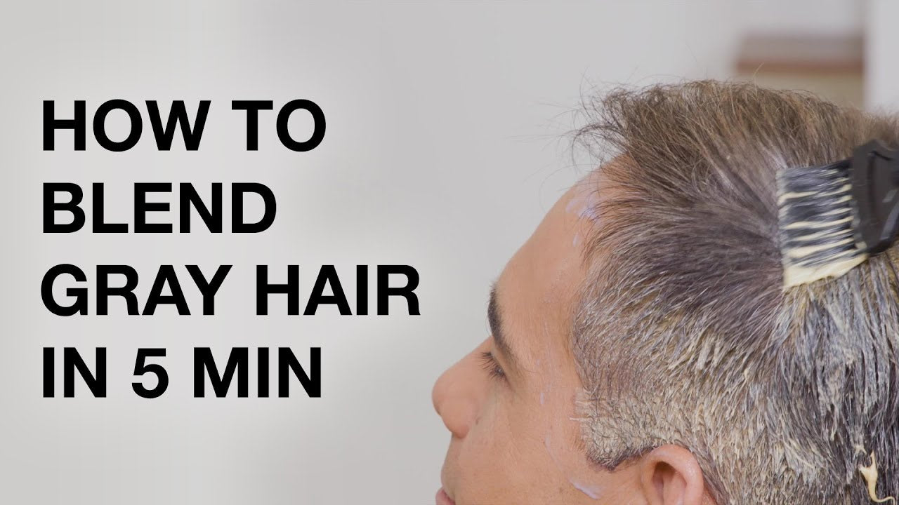 How to Blend Gray Hair in 5 Minutes