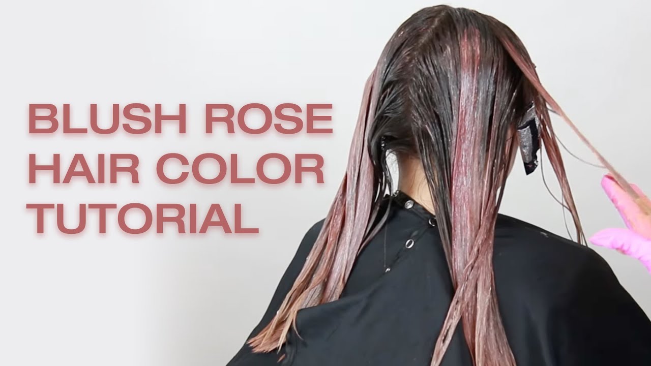 How To: Blush Rose Creative Hair Color with Peek-A-Boo Platinum
