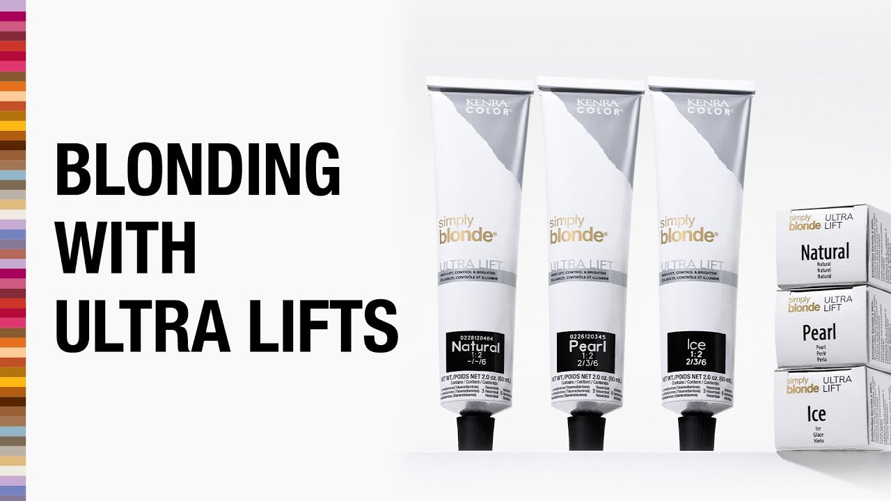 High Lift Blonding Hair Color | Simply Blonde Ultra Lifts | Discover Kenra Color