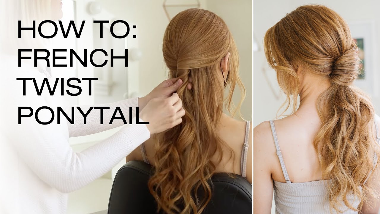 How To: French Twist Ponytail