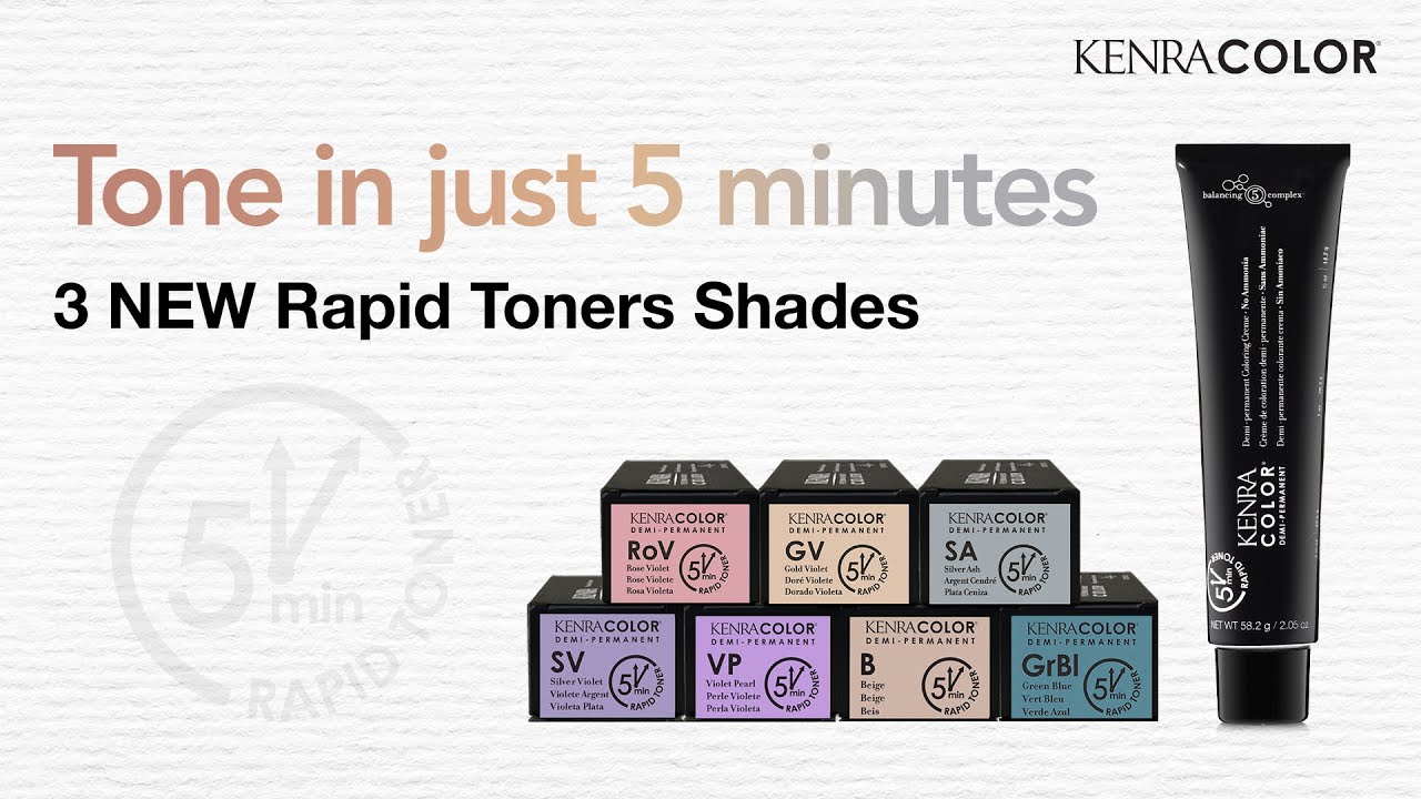 NEW Kenra Color Rapid Toners | 3 New Shades