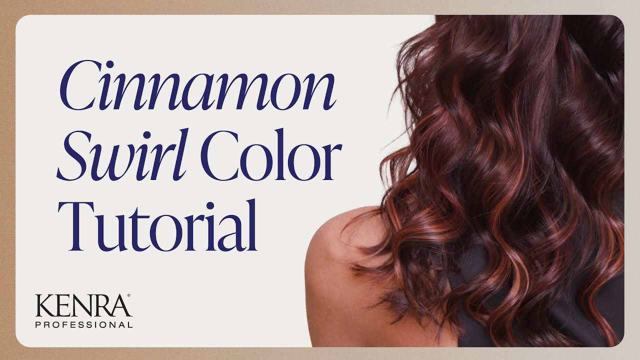 Cinnamon Swirl Hair Color Tutorial